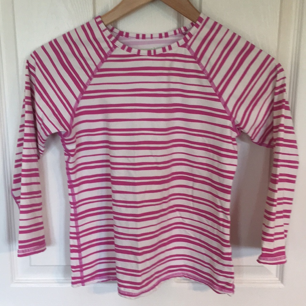 garnet hill kids | rashguard shirt girl’s size 10